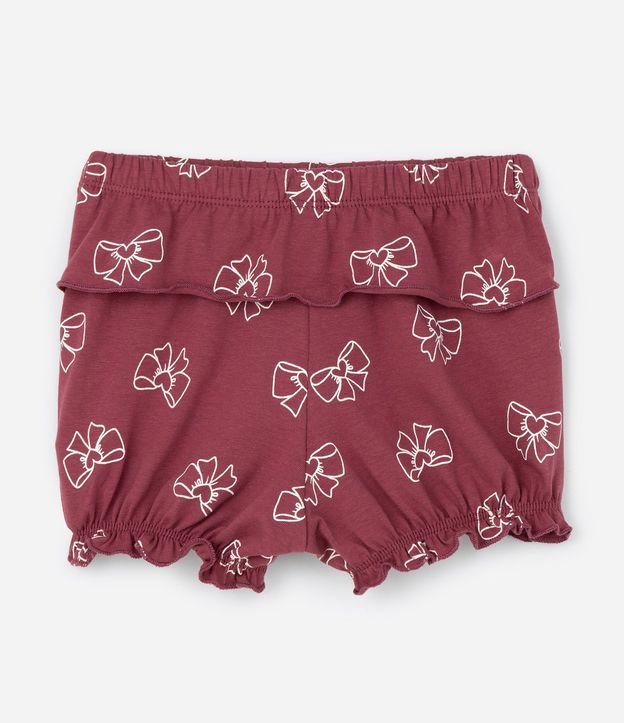 Conjunto Infantil Bata con Bolsillos y Estampado De Moñitas – Talle RN A 18 Meses 5