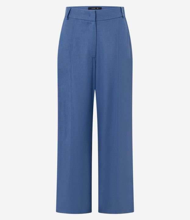 Pantalón Balloon Cintura Alta en Viscolino con 7