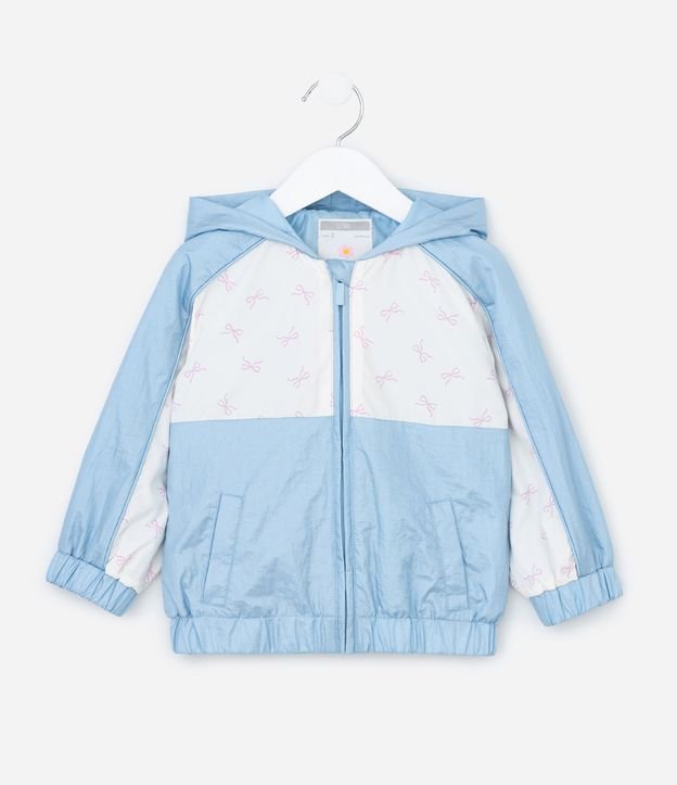 Campera Rompe Viento Infantil con Capucha - Talle 1 A 6 años 2