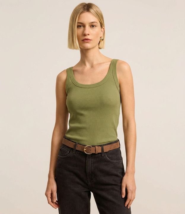 Blusa Musculosa en Rib