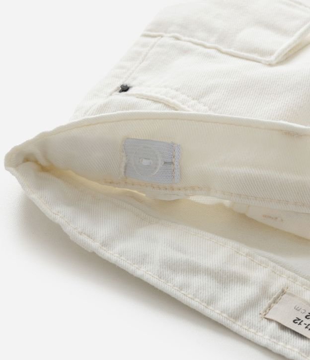 Short Pollera Infantil en Sarga con Bolsillo Cargo - Talle 5 a 14 años 4