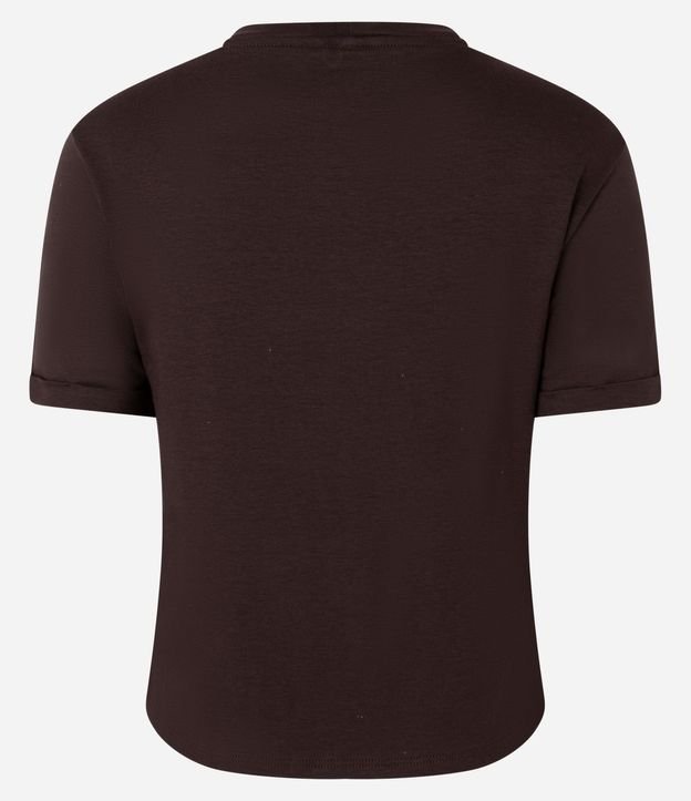 Blusa Básica en Viscosa con Manga Dobrada 6