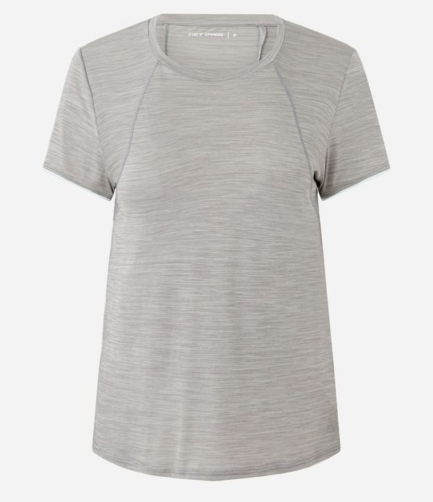 Remera Deportiva con Tecnologia Dry y Friso en la Espalda 4