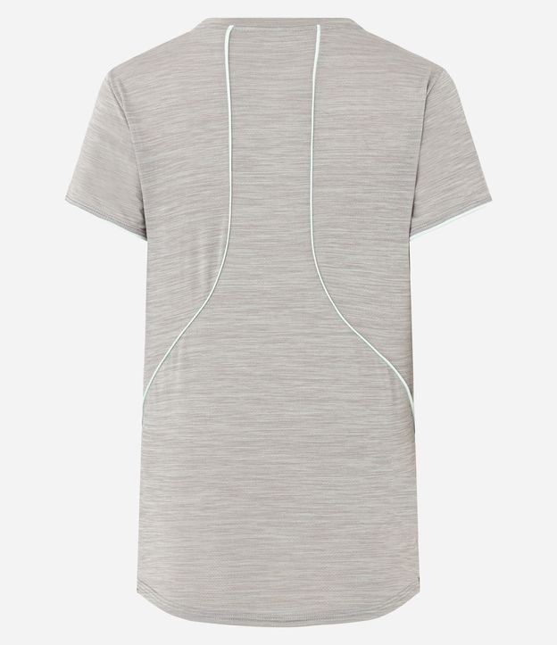 Remera Deportiva con Tecnologia Dry y Friso en la Espalda 5