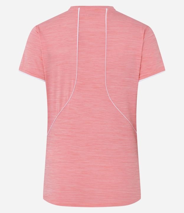 Remera Deportiva con Tecnologia Dry y Frisos en la Espalda 7