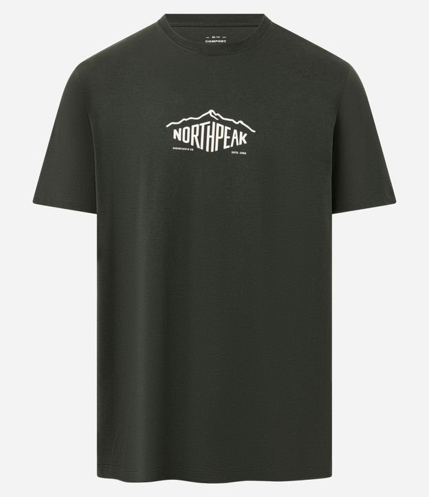 Remera Comfort en Algodón Peruano con Estampa Lettering 4