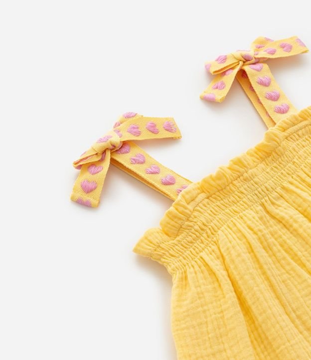 Conjunto Infantil con Corazones y Texturizado - Tam1 a 6 años 9