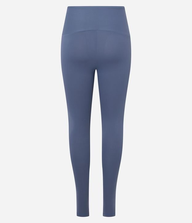 Pantalón Legging Deportiva sin Costura no Gancho y con Fruncido Delantero 7