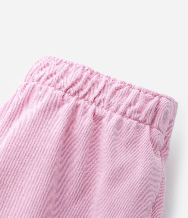 Short Pollera Infantil en Sarga con Lazo - Talle 1 a 6 años 5