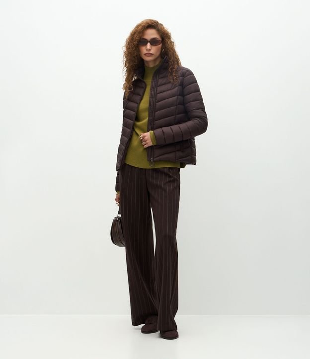 Campera Puffer Ultraligera en Poliamida con Bolsita 2
