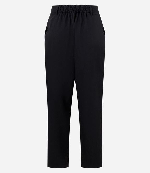 Pantalón Recto Sastrería con Textura y Bolsillos 5