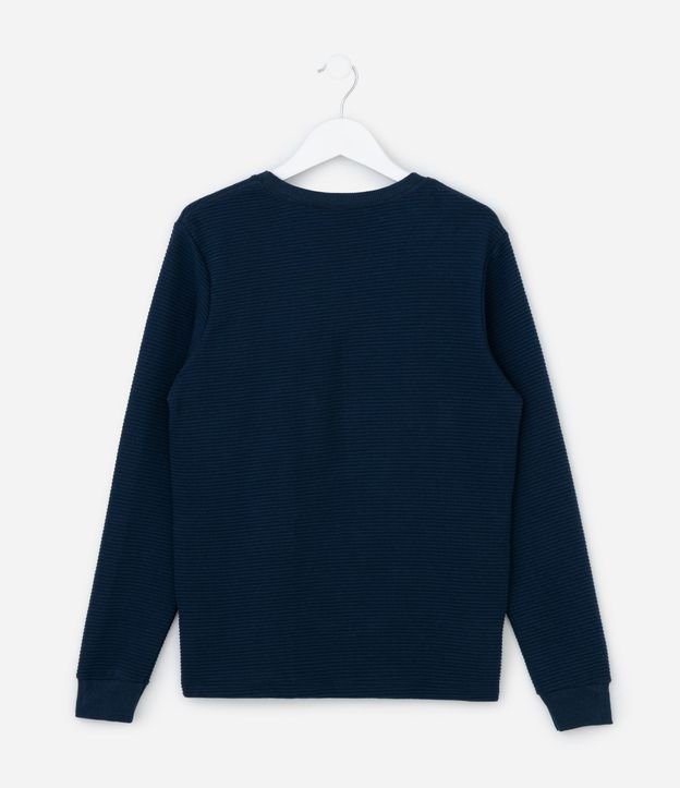 Remera Infantil Texturizada con Etiqueta en la Parte Baja - Talle 5 a 14 años 3