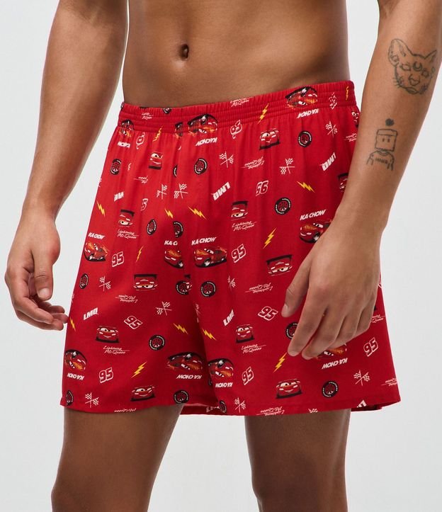 Calzoncillo Boxer de Tela con Estampa Rayo McQueen 3