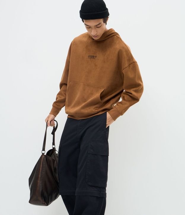 Pantalón Mega Baggy Lisa que se Vuelve Bermuda 3