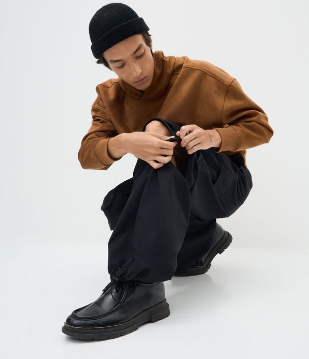 Pantalón Mega Baggy Lisa que se Vuelve Bermuda 4