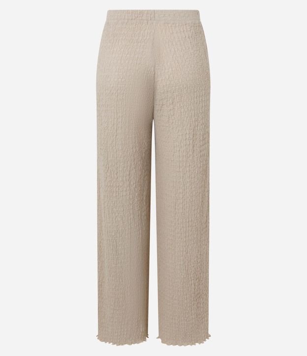 Pantalón Texturizada con Cintura Elástica 12