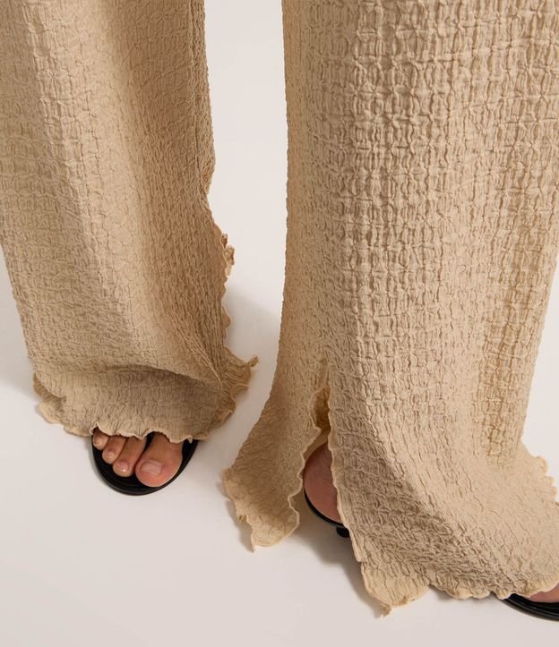 Pantalón Texturizada con Cintura Elástica 6