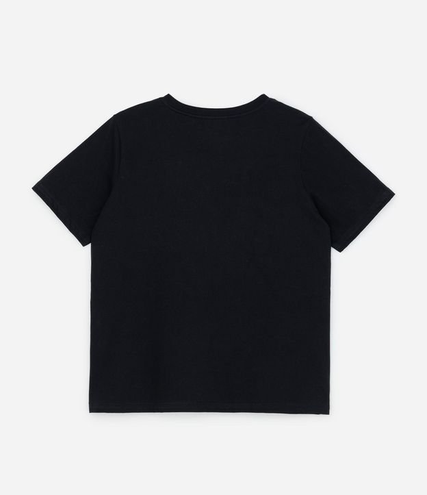 Remera en Algodón con Estampa de Corazón en Lentejuela Curve & Plus Size 6