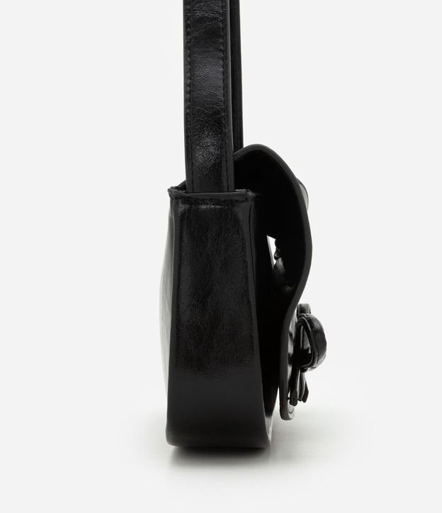 Cartera Infantil Baguette en PU Liso con Lacitos - Talle único 2