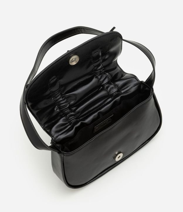 Cartera Infantil Baguette en PU Liso con Lacitos - Talle único 5