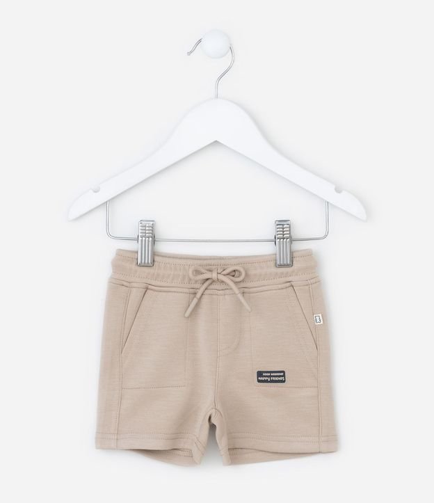 Bermuda Infantil con Bolsillos - Talle RN a 18 Meses 2