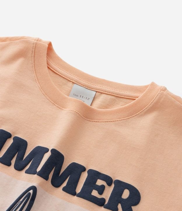 Remera Infantil Over con Estampa de Estrella del Mar - Talle 5 a 14 años 5