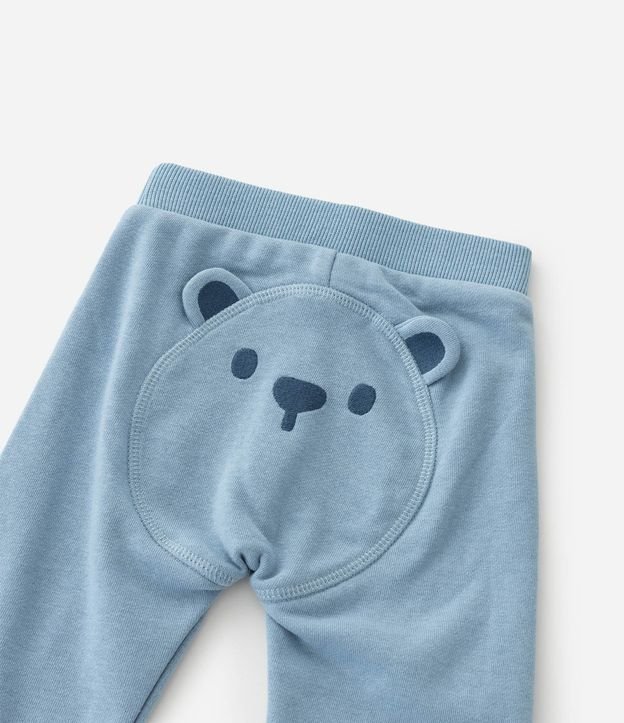 Conjunto Infantil en Algodón con Bordado de Osito – Talle 0 a 18 Meses 9