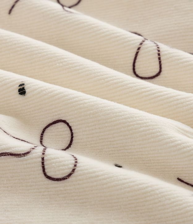 Vestido Infantil con Estampa de Moñitas y Media Can Can – Talle 1 a 5/6 años 9