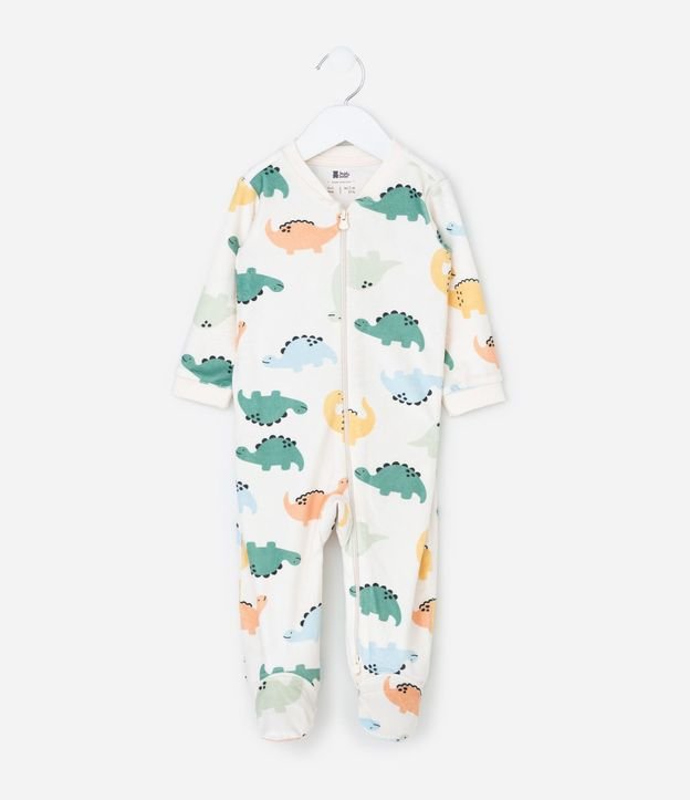 Mono Infantil con Estampado de Dinosauros – Talle RN a 24 Meses 2