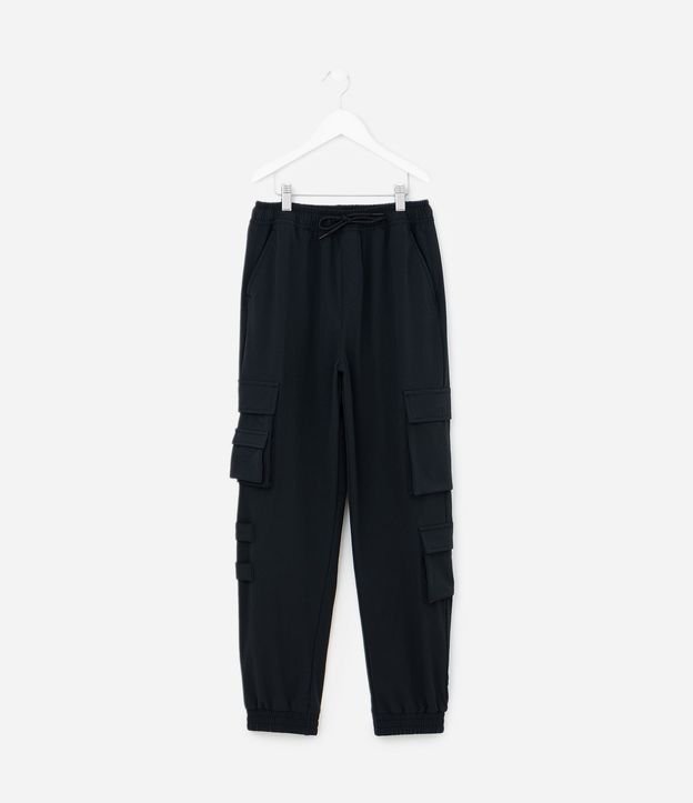 Pantalón Infantil en Microfibra con Bolsillos y Velcro - Talle 5 a 14 años 2