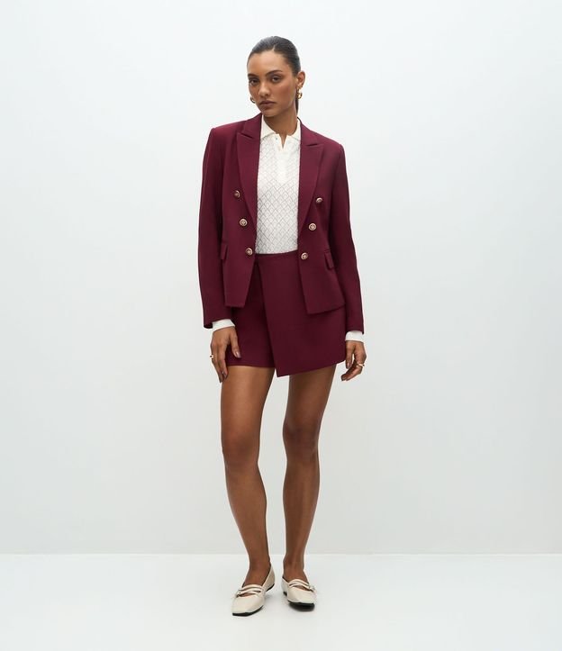 Blazer Slim Sastre con Botones Diferenciados 2