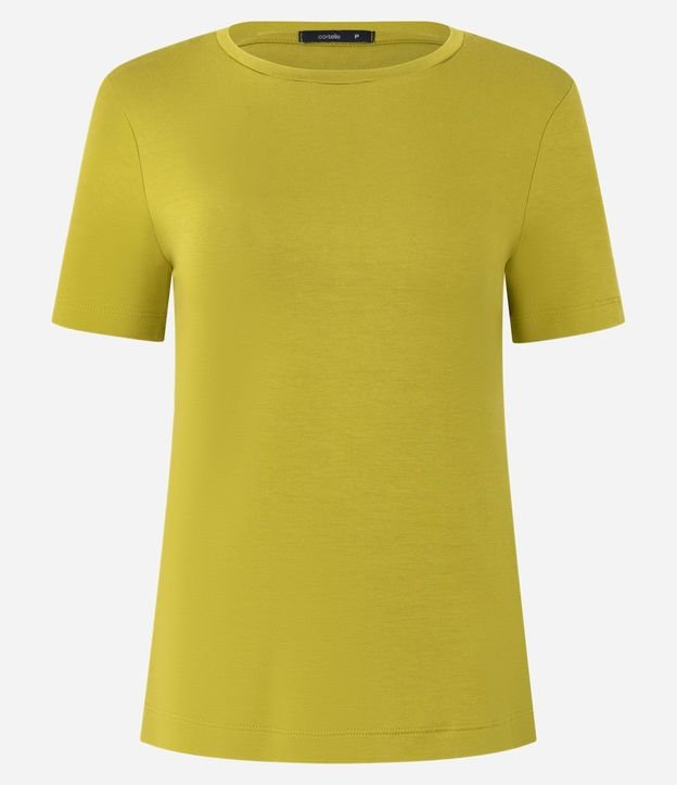 Blusa Básica en Viscosa con Escote Redondo 5