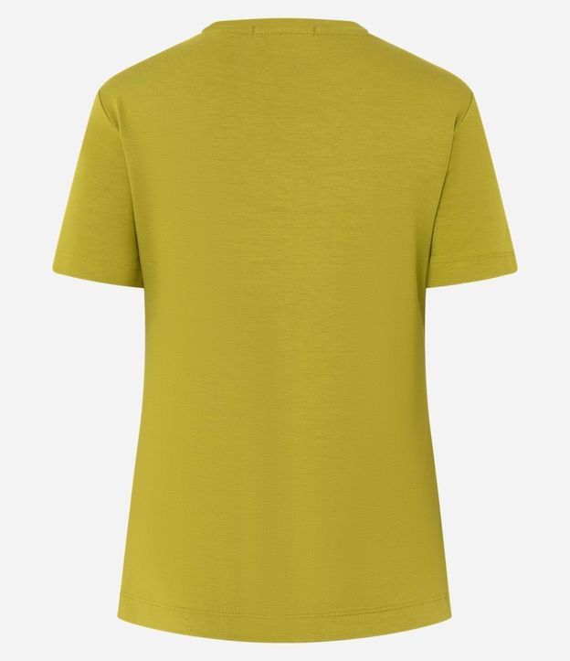 Blusa Básica en Viscosa con Escote Redondo 6