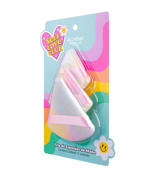 Trío de Esponjas de Maquillaje Self Love Club Alchemia 2