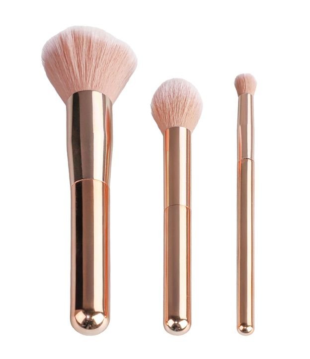 Kit Pinceles de Maquillaje con Estuche Glow Alchemia 2