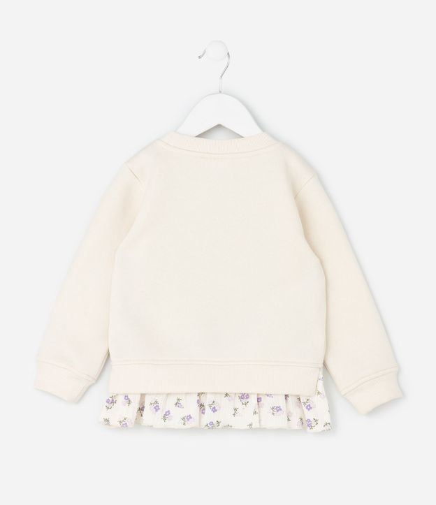 Buzo Infantil con Bordado Minnie y Ruedo de Camisa – Talle 1 a 6 años 3