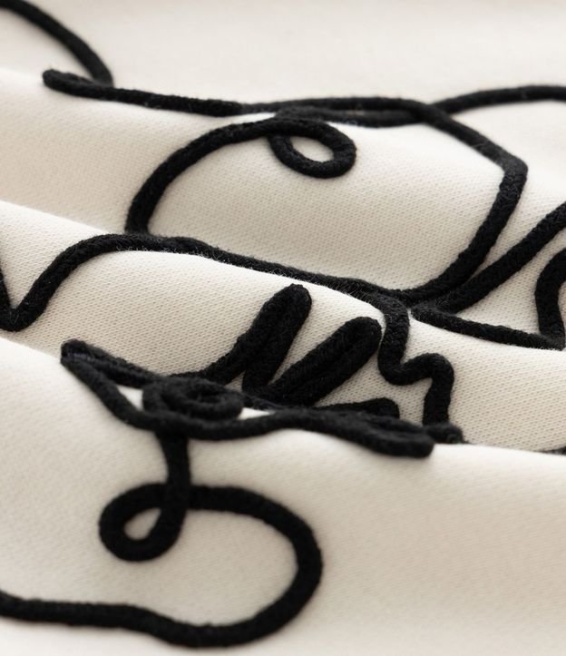 Buzo Infantil con Bordado Minnie y Ruedo de Camisa – Talle 1 a 6 años 4