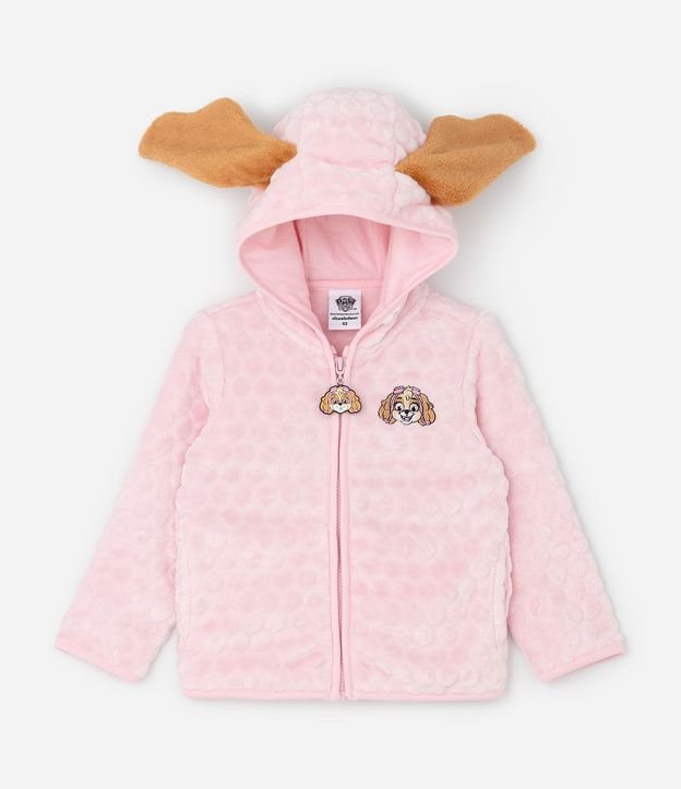Campera Infantil en Fleece con Capucha y Orejitas Sky – Talle 1 a 5/6 años 2