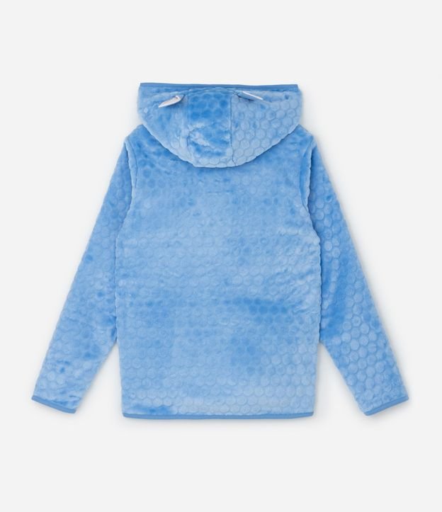 Campera Infantil con Bordado Stitch  y Capucha con Orejas – Talle 5 a 14 años 3
