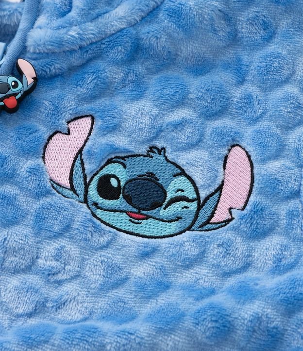 Campera Infantil con Bordado Stitch  y Capucha con Orejas – Talle 5 a 14 años 7