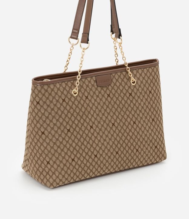 Bolsa Shopper Grande con Estampa Geométrico 1