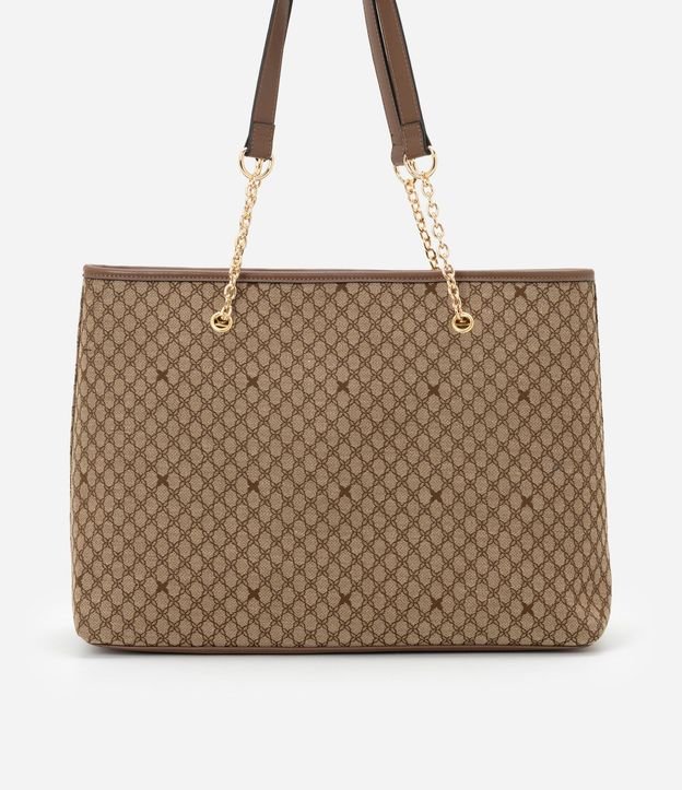 Bolsa Shopper Grande con Estampa Geométrico 6
