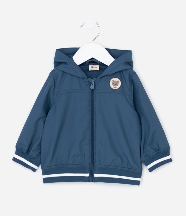 Campera Infantil Forrada con Capucha y Cremallera – Talle 3 a 18 Meses 2