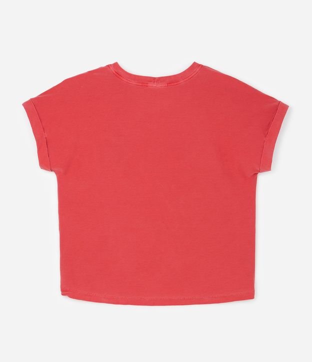 Remera en Algodón con Bordado Corazón Curve & Plus Size 4