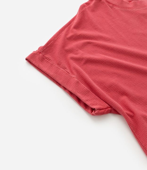 Remera en Algodón con Bordado Corazón Curve & Plus Size 6