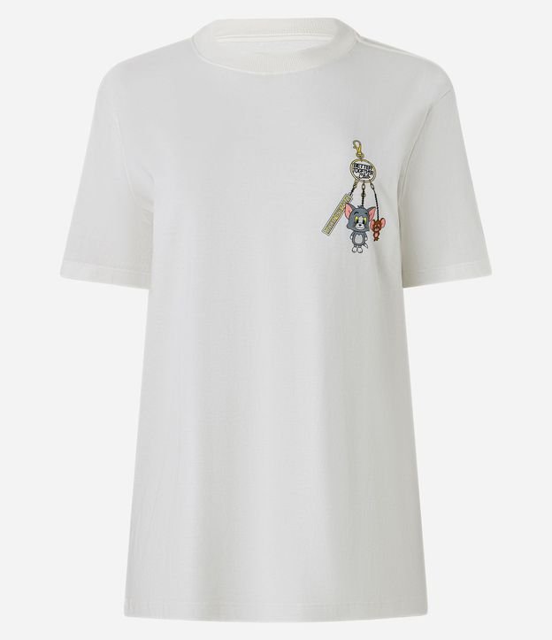 Remera en Algodón con Estampa Frente y Espalda Tom & Jerry 6