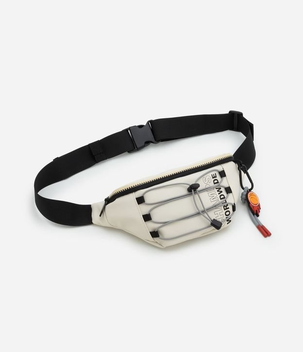 Cartera Infantil Riñonera en PVC con Detalle Tranzador - Talle único