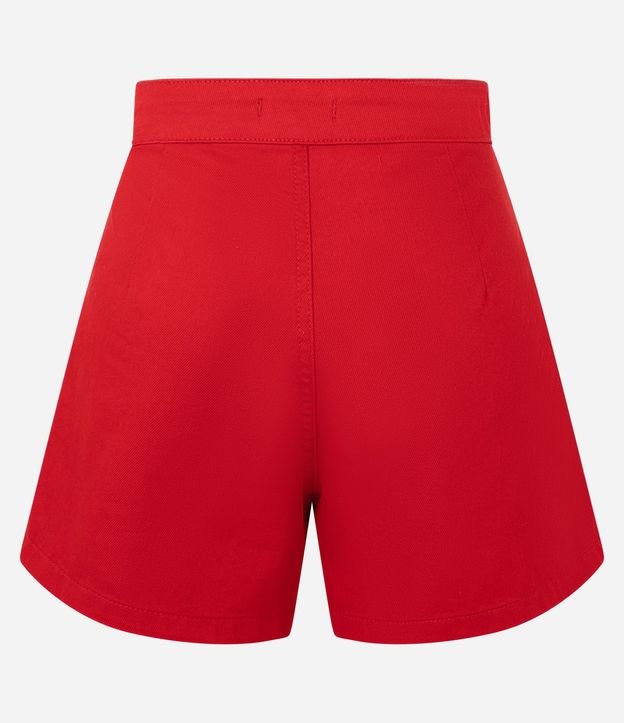 Short Pollera en Sarga con Traspase Sobre 6