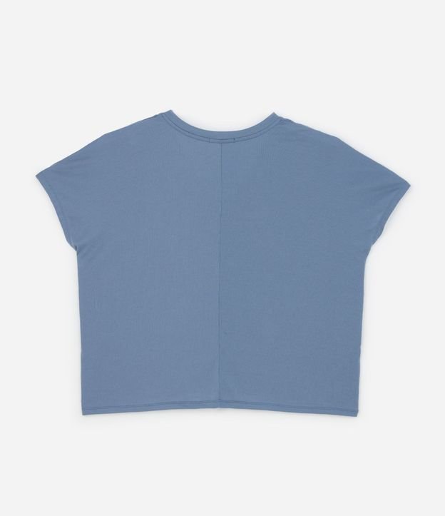 Blusa en Rib sin Sisa con Cuello Curve & Plus Size