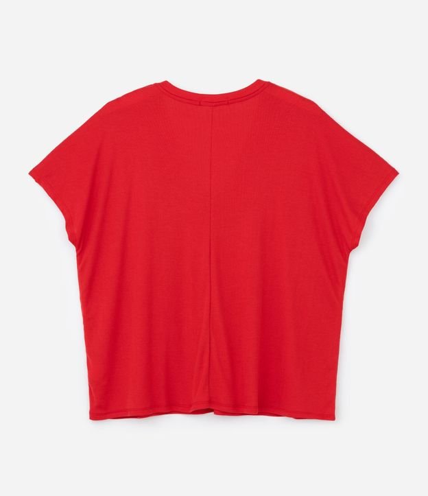 Blusa en Rib sin Sisa con Cuello Curve & Plus Size 4